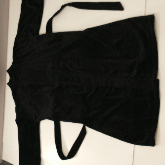 AIDA Turkish Cotton Black Wrap Robe Unisex Elton John Broadway Musical Chicago - Picture 11 of 14